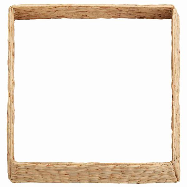 vidaXL Kerstboomkraag Bruin 50 x 50 x 25 cm Waterhyacint