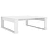 vidaXL Salontafel 100x100x35 cm bewerkt hout wit