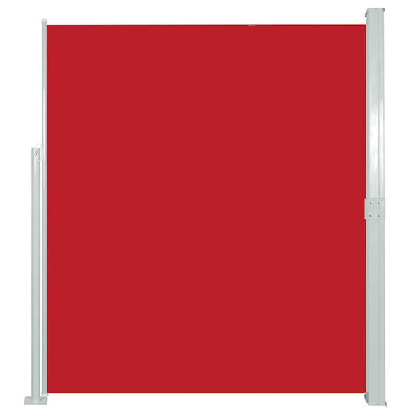 vidaXL Tuinscherm uittrekbaar 140x500 cm rood