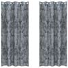 vidaXL Velvet Gordijnen 2 st Zilvergrijs 260 x 140 cm Fluweel