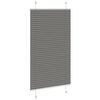 vidaXL Pliss&eacute; rolgordijn 70x150 cm stofbreedte 69,4 cm antraciet