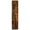 vidaXL Boekenkast 60x24x109 cm bewerkt hout gerookt eikenkleurig