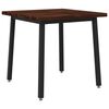 vidaXL Vierkante Eettafel 80 x 80 x 75 cm Massief Acaciahout