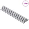 vidaXL Draadstaaf 600 st zilver Staal