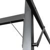 vidaXL Pergola met uitschuifbaar dak 589x292x230 cr&egrave;mekleurig