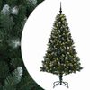 vidaXL Kunstkerstboom met Ballen 180 cm 300 LED's Warmwit