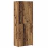 vidaXL Highboard Oud hout 70 x 42,5 x 185 cm Bewerkt hout