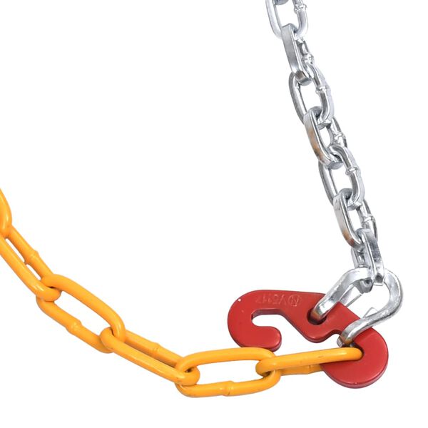 vidaXL Sneeuwkettingen 2 st 9 mm KN80