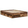 vidaXL Bedframe zonder matras 140x200 cm bewerkt hout oud hout