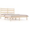 vidaXL Bedframe massief grenenhout 120x190 cm