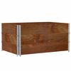 vidaXL Palletopzetranden 3 st 120x80 cm massief grenenhout bruin