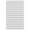 vidaXL Zebra rolgordijn 140x200 cm stofbreedte 135,9 cm lichtgrijs