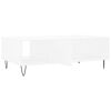 vidaXL Salontafel 104x60x35 cm bewerkt hout wit