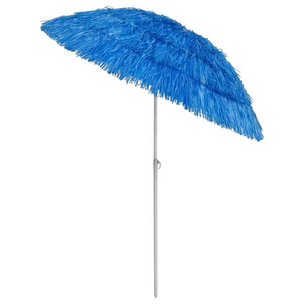vidaXL Strandparasol Hawa&iuml; 180 cm blauw