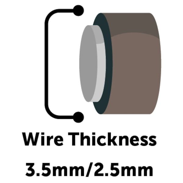 FLAMINGO 4-delige Konijnenren Quadri 100x70x60 cm taupe