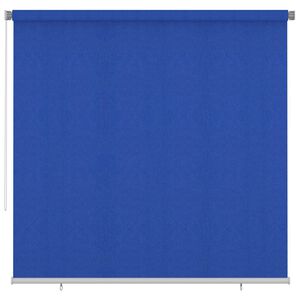 vidaXL Rolgordijn voor buiten 245(B)x230(H) cm HDPE blauw
