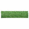 vidaXL Balkonscherm met groene bladeren 300x75 cm