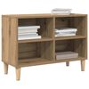 vidaXL TV-kast artisian oak 69,5 x 30 x 50 cm Bewerkt hout