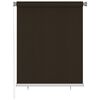 vidaXL Rolgordijn voor buiten 120x140 cm bruin