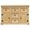 vidaXL Dressoir Corona 112x40x75 cm massief grenenhout