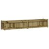 vidaXL Plantenbak 180x31x31 cm geïmpregneerd grenenhout
