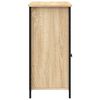 vidaXL Dressoir 100x35x75 cm bewerkt hout sonoma eikenkleurig