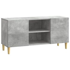vidaXL TV-kast Betongrijs 102 x 34,5 x 50 cm Bewerkt hout