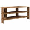 vidaXL HoekTVKast Oud Hout 102x40,5x45cm Bewerkt hout