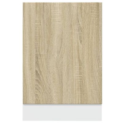 vidaXL Frontpaneel vaatwasser 45x3x67 cm bewerkt hout sonoma eiken