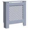 vidaXL Radiatorombouw 78 cm MDF grijs