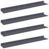 vidaXL Drijvende plank 4 pcs Antraciet 60 x 8,5 x 2,5 cm Staal