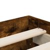 vidaXL Bedframe met lades bewerkt hout gerookt eikenkleurig 120x190 cm
