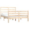vidaXL Bedframe massief grenenhout 135x190 cm