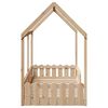 vidaXL Bedhuis massief grenenhout 90x190 cm