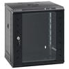 vidaXL Netwerk kabinet met opslag Zwart 530 x 400 x 600 mm Staal