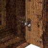 vidaXL Dressoir Oud hout 30 x 80 x 90 cm Bewerkt hout