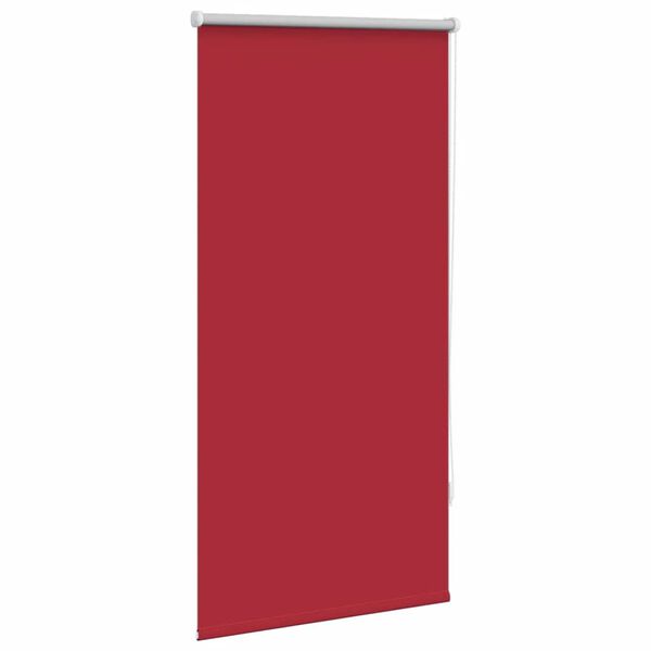 vidaXL Rolgordijn verduisterend 64,4 x 120 cm stofbreedte 60 cm rood