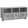 vidaXL TV-kast met lade Grijs sonoma 102 x 34,5 x 50 cm Bewerkt hout