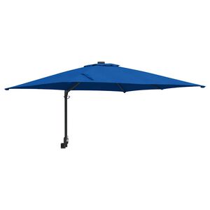 vidaXL Tuinparasol 248,5 x 247,5 x 160 cm Polyester en staal