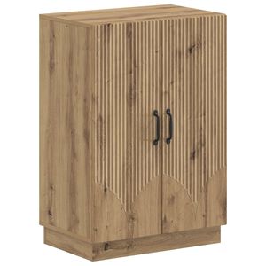 vidaXL Schoenenkast HOORN 59,5 x 39,5 x 87 cm Bewerkt hout