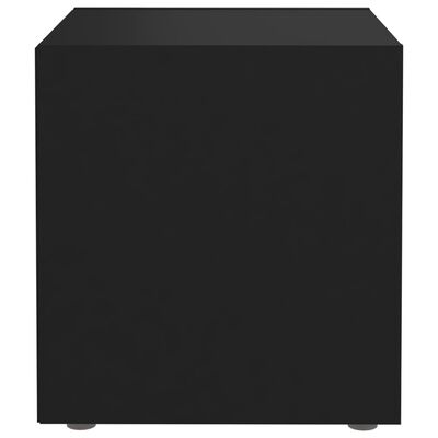 vidaXL Tv-meubelen 2 st 37x35x37 cm spaanplaat zwart