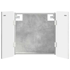 vidaXL Dartbord Kabinet ZWOLLE Betongrijs 52,5 x 10,5 x 57,5 cm