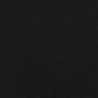 vidaXL Bedframe stof zwart 90x200 cm