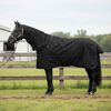 vidaXL Paardendeken Donkergroen en Zwart 165 cm Polyester