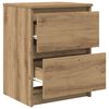 vidaXL Tv-meubel 40x35x54 cm spaanplaat artisan eikenkleurig