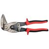 YATO Schaar verticaal gebogen links 225 mm rood