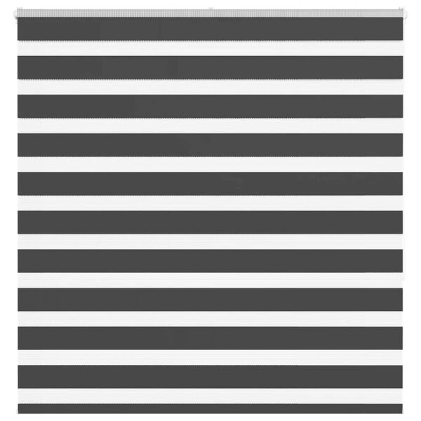 vidaXL Zebra rolgordijn 150x150 cm stofbreedte 145,9 cm zwart