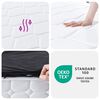 vidaXL Pocketveringmatras middelhard-hard 70x200 cm