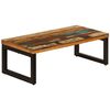 vidaXL Salontafel 100x50x35 cm massief gerecycled hout en staal