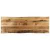 vidaXL Tafelblad met natuurlijke rand 110x40x3,8 cm massief mangohout